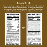 Oats Overnight Banana Bread - Vegan Overnight Oats with 20g Protein, High Fiber Breakfast Protein Shake - Gluten Free Oatmeal, Non GMO High Protein
