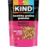 KIND Healthy Grains Clusters, Raspberry with Chia Seeds Granola, Gluten Free, 11 Ounce Bag