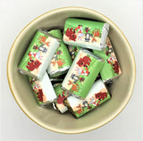 60 Forest Animals Miniatures Candy Bar Wrapper Decorations, Woodland Creatures Mini Candy Bar Stickers for Baby Shower or Birthday Party. Made in USA