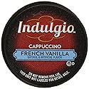 Indulgio Cappuccino, French Vanilla, 12-Count Single Serve Cup for Keurig K-Cup Brewers