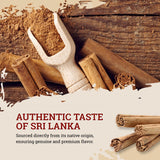 52USA Organic Ceylon Cinnamon Powder, 8oz Resealable Bag | True Cinnamon from Sri Lanka, Non-GMO, Gluten-Free, Freshly Ground for Baking, Cooking