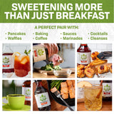 Maple Valley Organic Pure Maple Syrup, Dark & Robust Better Than Pancake Syrup, Use for Coffee or All-Natural Sugar Substitute in Cooking and Baking