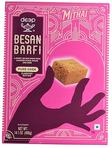 Besan Barfi Pure Ghee (14.1oz)
