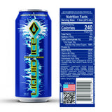 Liquid Ice Energy Drink - Arctic Berry (16 Fl Oz, 12 Count)