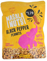 Masala Nuts Black Pepper Peanuts (8oz)