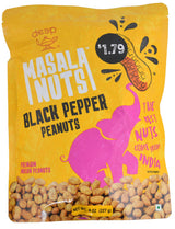 Masala Nuts Black Pepper Peanuts (8oz)