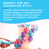 Satin Ice White Buttercream Frosting - 1lb - Pail
