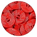 Broadway Strawberry Wheels Licorice Candy, 2 Pound Bulk Bag, Red Licorice Wheels