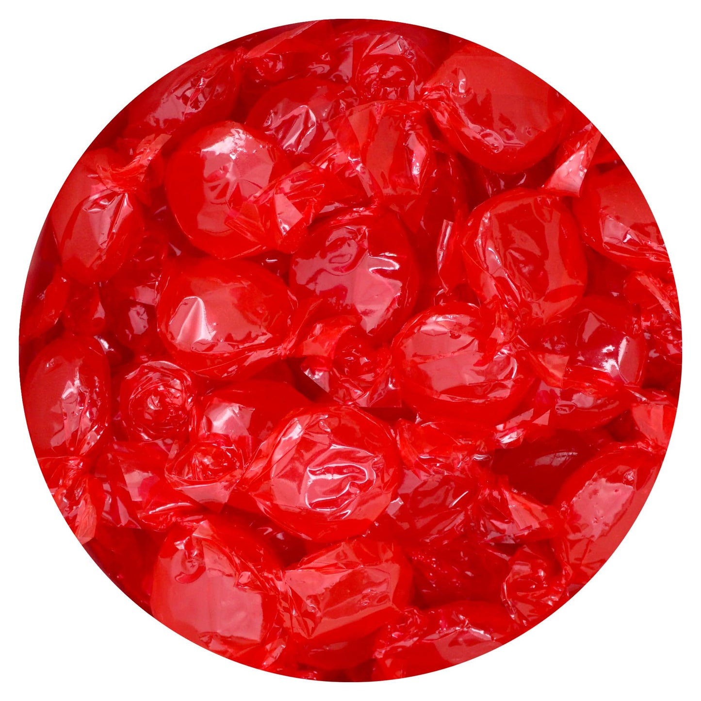 Arcor Cinnamon Discs Hard Candy, 2 Pound Bulk Candy (Approx. 150 pcs.), Cinnamon, Red Candy