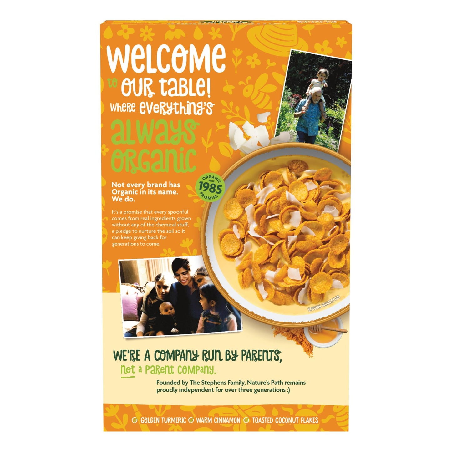 Natures Path, Cereal Golden Turmeric, 10.6 Ounce