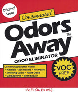 Wrap-On 71000 Odors Away Dropper Bottle 1/2 oz. - Original