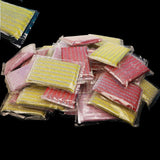 Kheoxusa Individually Wrapped Sponges, 54 Pack Sponges Individually Wrapped, Individually Wrapped Kitchen Sponges for Home Kitchen Scrub Dish Dishes