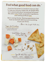 Simple Mills Veggie Pita Crackers, Himalayan Salt - Gluten Free, Vegan, Healthy Snacks, Paleo Friendly, 4.25 Ounce (Pack of 1)