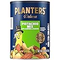 PLANTERS Pistachio Nuts Lovers Nut Mix with Pistachios no shell, Almonds & Cashews, Party Snacks, Plant-Based Protein, After School Snack, Bulk Nuts