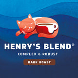 Seattle's Best Coffee Henry's Blend Dark Roast Ground Coffee, 12 Ounce (Pack of 1)