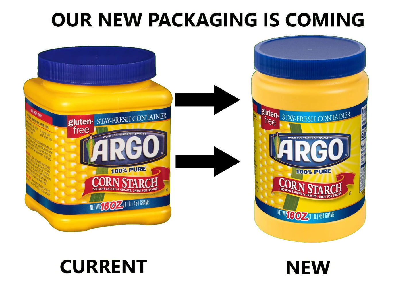 Argo 100% Pure Corn Starch, 16 Oz