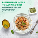 Soeos Parsley Flakes, 2.1 oz (60g), Dried Parsley Leaves, Fresh Flavor and Aroma, Perfect for Seasoning, Garnishing, and Cooking