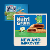 Nutri-Grain Breakfast Bars, Made with 10g Whole Grains, Snack Bars, Apple Cinnamon, 20.8oz Box, 16 Count (Pack of 3)
