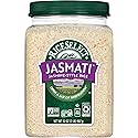 RiceSelect Jasmati Rice, Premium Long Grain Aromatic American Jasmine Rice, Gluten-Free, Non-GMO, Kosher, 32oz Jar (Pack of 1)
