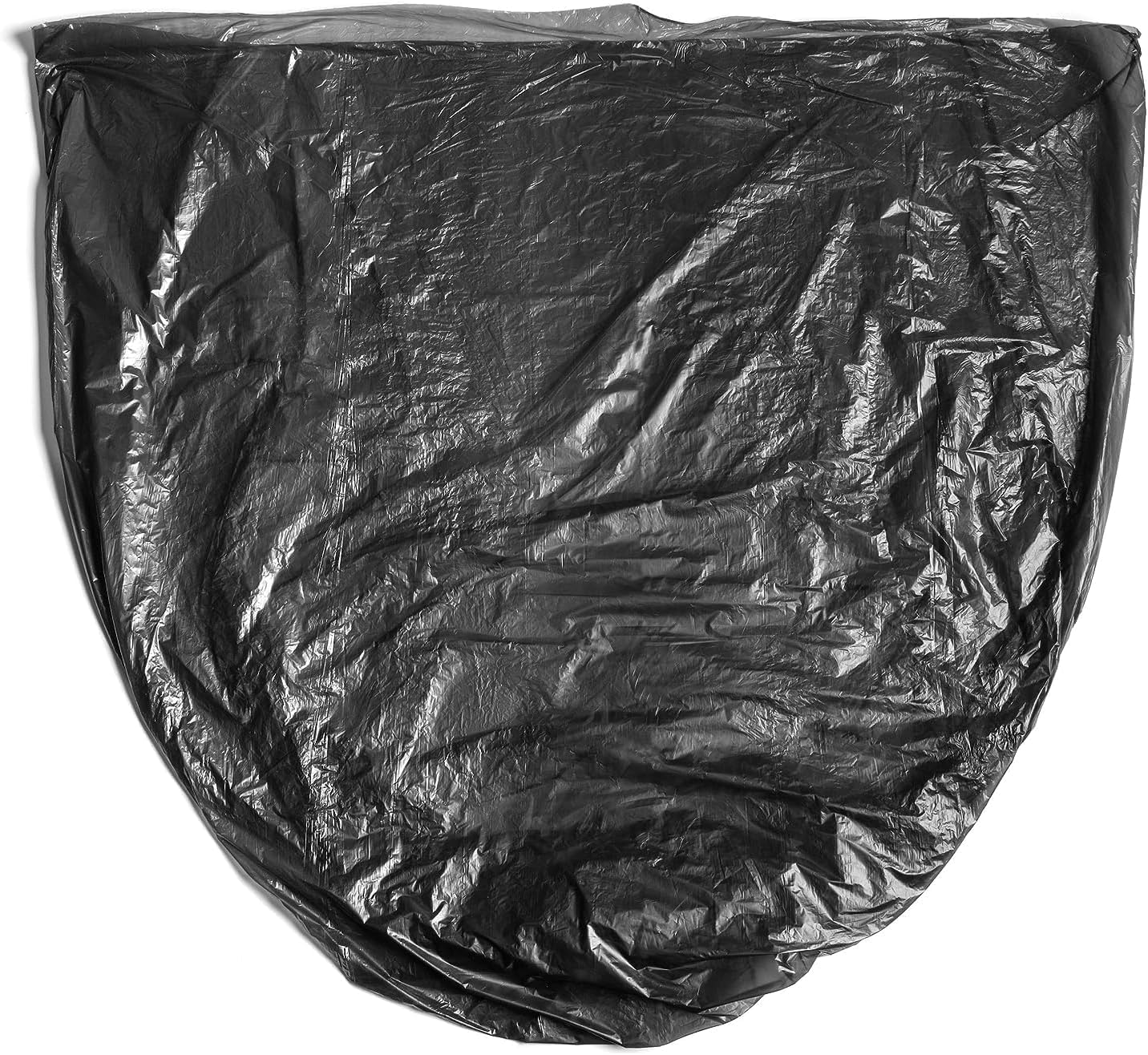 Aluf Plastics 40-45 Gallon Trash Bags Source Reduction Series Value High Density 16 Micron (equiv) Intended for Home, Office, Bathroom, Paper