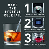 bartesian The Classic Collection cocktail Mixer capsules, Variety Pack of 6 , for bartesian Premium cocktail Maker (55350)