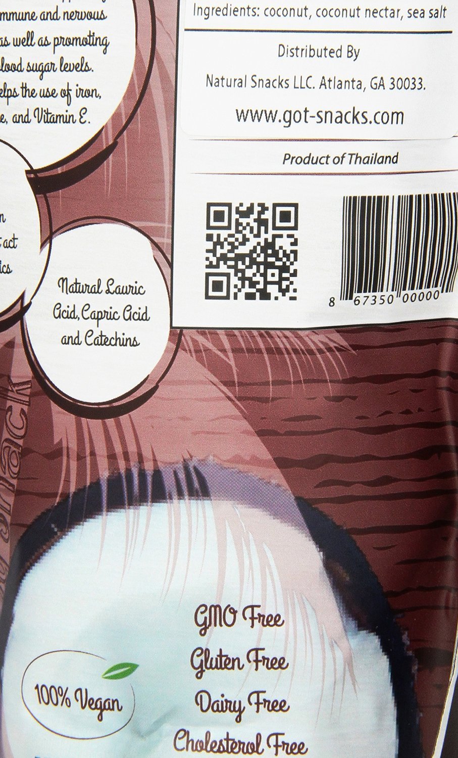 Got Snacks Chips Coconut Roated Or