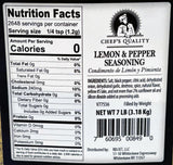 Chef's quality Lemon & Pepper Seasoning 7 lbs
