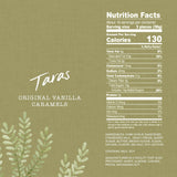 Taras Gourmet Vanilla Caramels | All Natural Candy | Creamy & Individually Wrapped with Real Butter (20 oz)