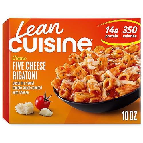 Lean Cuisine Classic Five Cheese Rigatoni, Frozen Lunch Or Dinner, Frozen Meals 10 oz