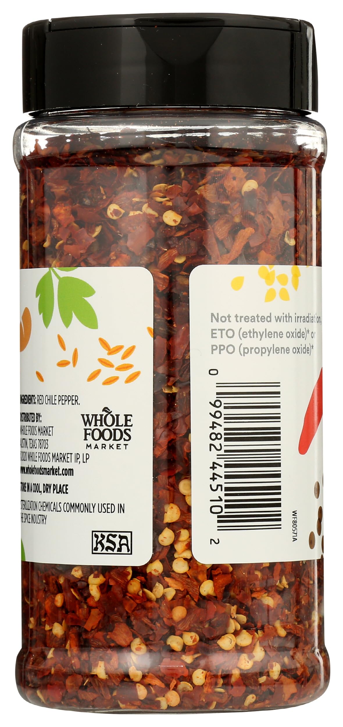 365 by Whole Foods Market, Crushed Red Chile Peppers, 4.76 Ounce