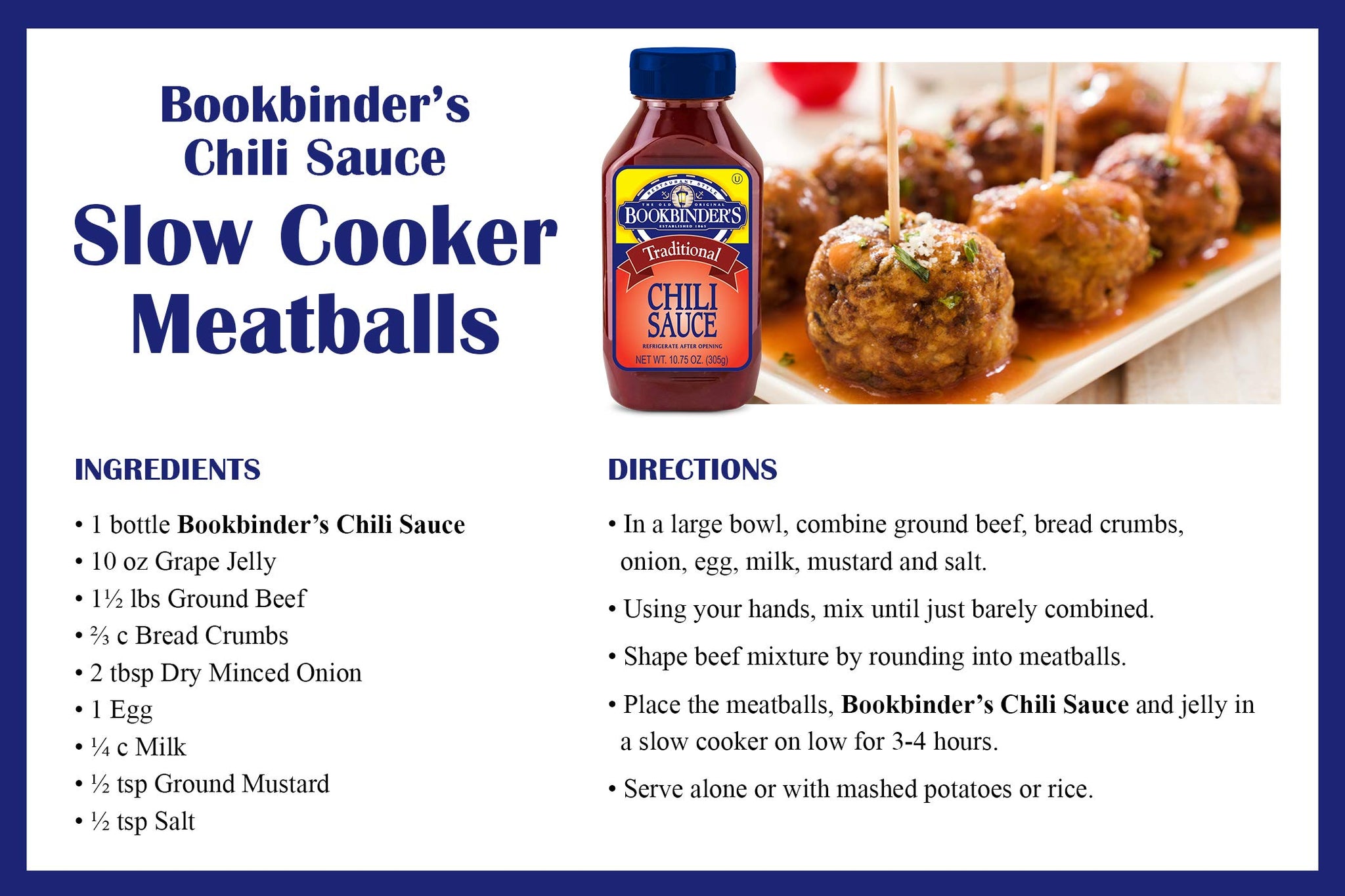 Bookbinder's Chili Sauce 10.75 oz.