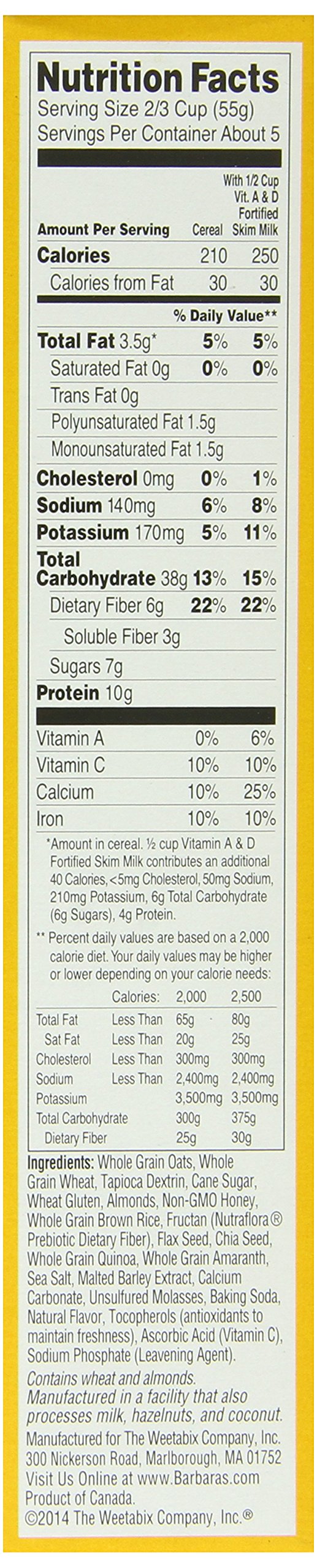 Barbara's Bakery Better Granola, Oats & Honey, 10 Ounce