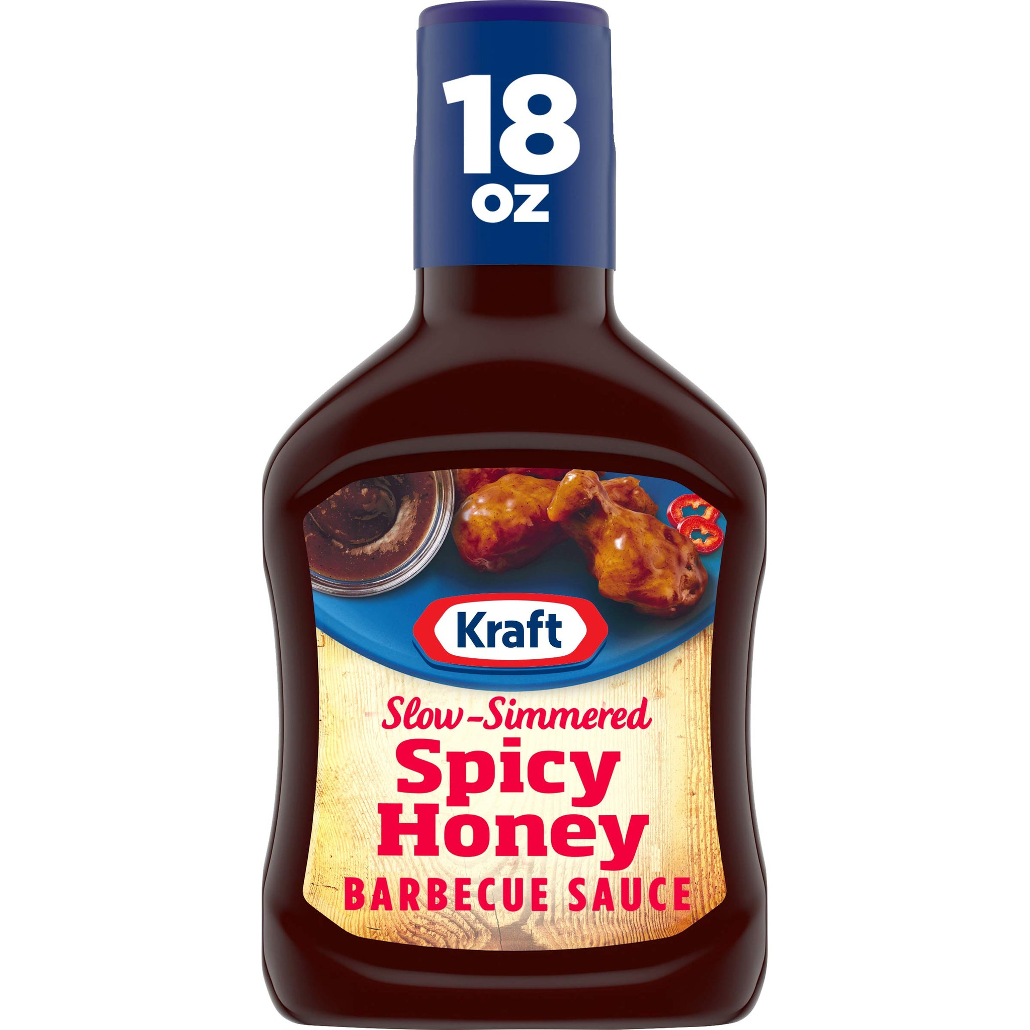 Kraft Spicy Honey BBQ Sauce (18 oz Bottle)