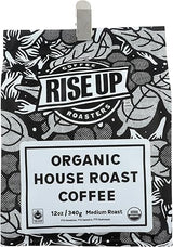 Organic House Roast, Certified Fair Trade Organic Coffee, 12 oz, Whole Bean (Organic House)