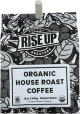 Organic House Roast, Certified Fair Trade Organic Coffee, 12 oz, Whole Bean (Organic House)