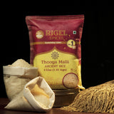 Rigel Spices | Thooyamalli Rice (4Lbs)| Jasmine Rice | 12+months aged | Sustainably grown naturally gluten free heritage rice