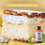 Happy Home Imitation Butter Bakery Emulsion Adds a Creamy, Rich, Buttery Flavor to Your Baking, Perfect for Cakes, Cookies, Frostings & More, No