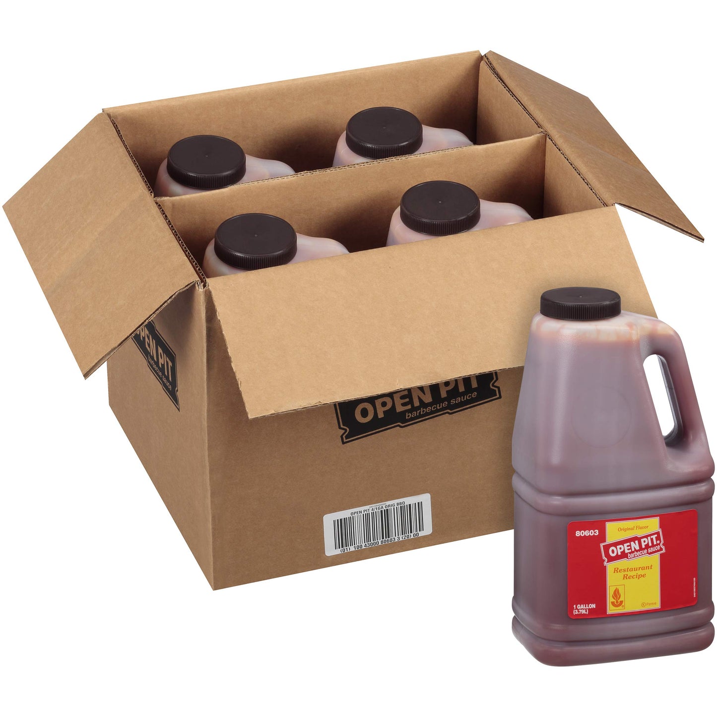 Open Pit Original Barbeque Sauce, 1 gal Jug