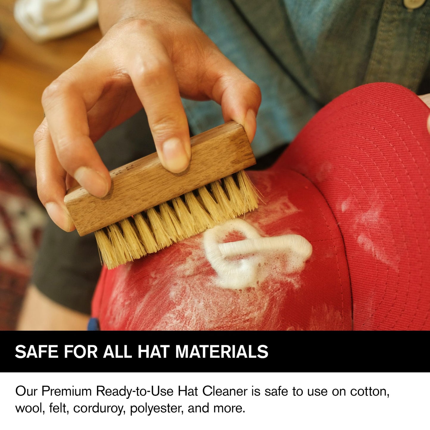 Jason Markk Ready-To-Use Foam Hat Cleaner, Ideal for Hat, Cap and Headwear Cleaning, Safe for Cotton, Wool, Felt, Corduroy, Polyester, 7oz