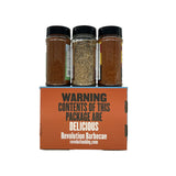 Revolution Barbecue American Barbecue Legends Gift Set | BBQ Across America Gift Set | The Pitmaster's Perfect Trio