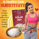 Fusion Select Konjac Noodles - Shirataki Angel Hair Plant-Based Substitute - Healthy Diet Pasta - Rich in Fiber - Vegan, Keto, Paleo-Friendly, Zero
