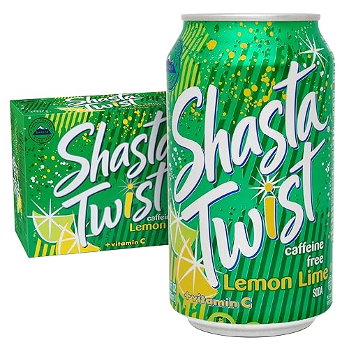 Shasta Lemon Lime Twist 12 pk, 12 oz