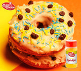Bakers Choice Yellow Sprinkles for Baking - Jimmies Sprinkles for Ice Cream Toppings - Dairy Free, Kosher 2.8 oz.
