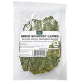 Dried soursop leaves Graviola Leaves Tea - Whole Dried Guanabana Loose Leaf, 100+ Leaves, Caffeine-Free, Vacuum-Sealed Pack