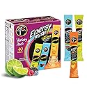 4C Energy Rush Stix, Variety 1 Pack, 40 Count, Single Serve Water Flavoring Packets, Sugar Free with Taurine, On the Go Bundle (20 Berry, 10 Orange