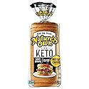 Nature's Own Life Keto Soft White Bread, Net 1 Carb Sliced White Non-GMO Keto Bread, 16 oz Loaf
