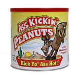 ASS KICKIN’ Habanero Pepper Spicy Hot Peanuts - 3 LB - Perfect Premium Hot and Spicy Peanuts - Ultimate Spicy Snack Gourmet Gift Hottest Peanuts - Try