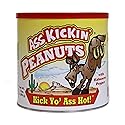 ASS KICKIN’ Habanero Pepper Spicy Hot Peanuts - 3 LB - Perfect Premium Hot and Spicy Peanuts - Ultimate Spicy Snack Gourmet Gift Hottest Peanuts - Try