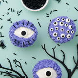Sweets Indeed Eyeball Tacklebox - 2.53 oz Assorted Candy Eyeballs for Baking & Decorating - 18mm, 10mm & 3mm Edible Eyes for Cookies, Cupcakes & Cakes