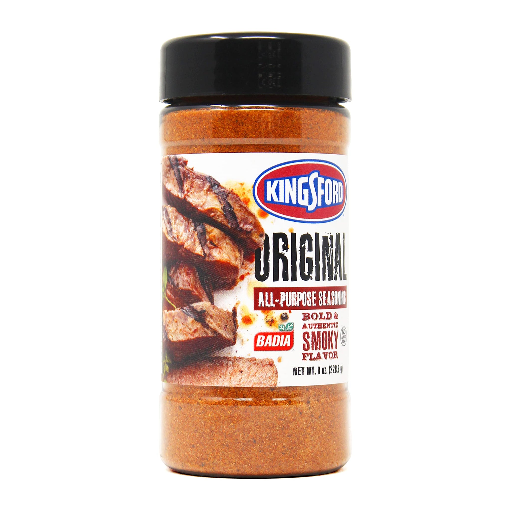 Kingsford Original All-Purpose Seasoning 8 oz - Bold and Balanced Smoky Flavor for Grilling, Roasting, and Everyday Cooking